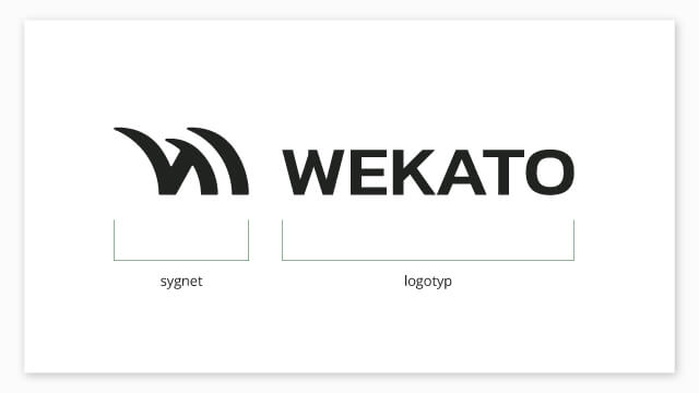 Budowa logotypu WEKATO