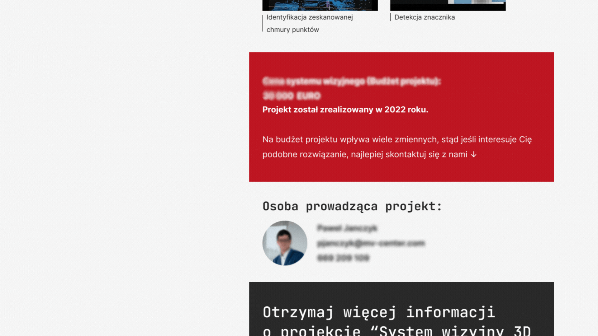 Zmiany w case study — efekt przed i po