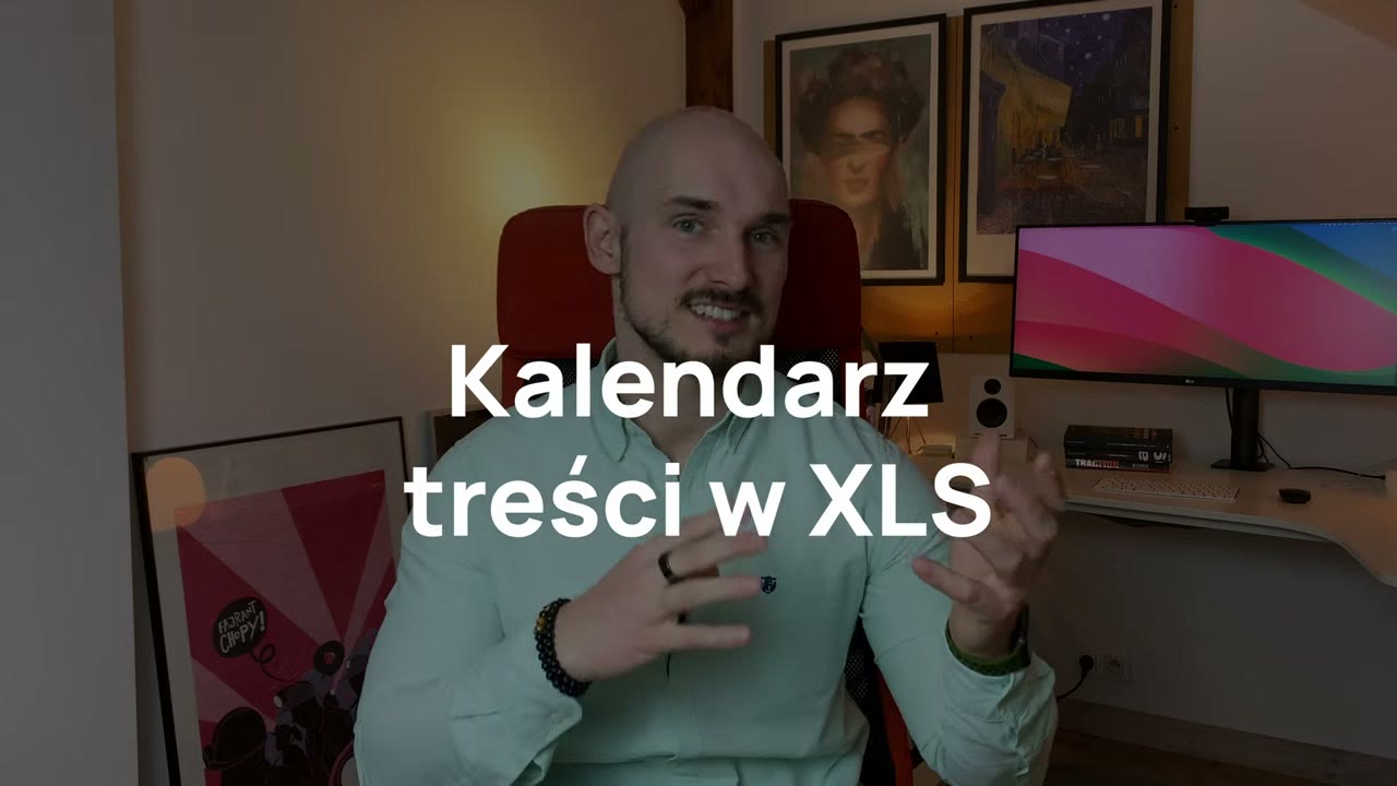 Kalendarz treści w Excelu — systemowa produkcja contentu B2B