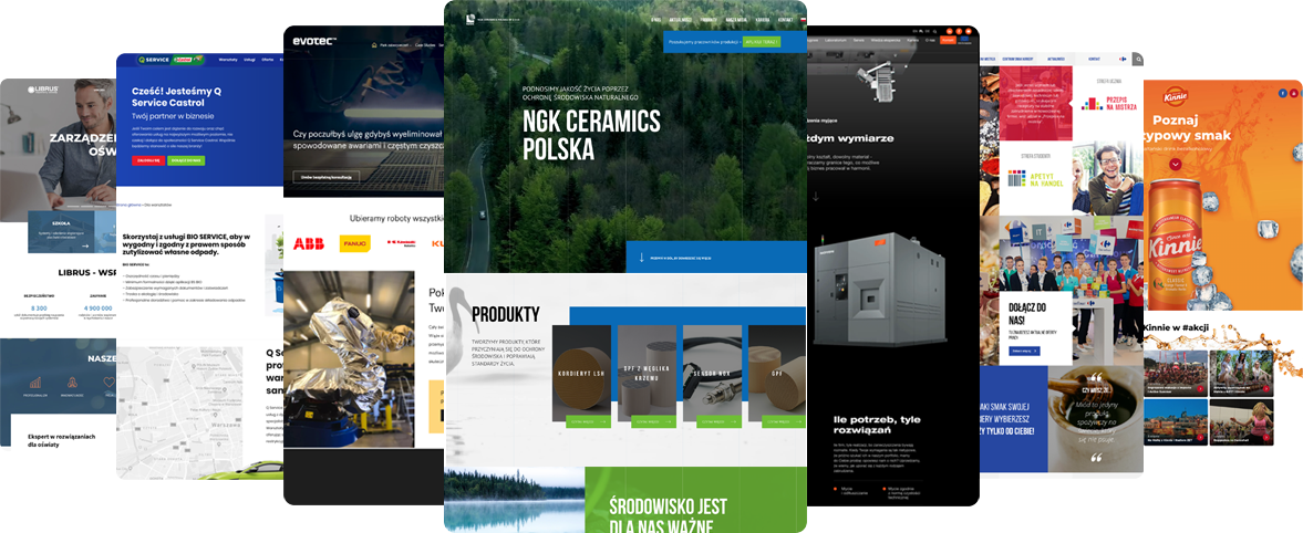 Serwisy B2B — przykłady stron internetowych